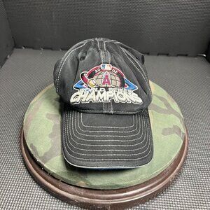 2002 MLB World Series Champions Angels Black Adjustable Cap New Era Clubhouse Co